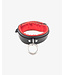 Locking Black Satin Padded Collar