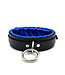 Locking Black Satin Padded Collar