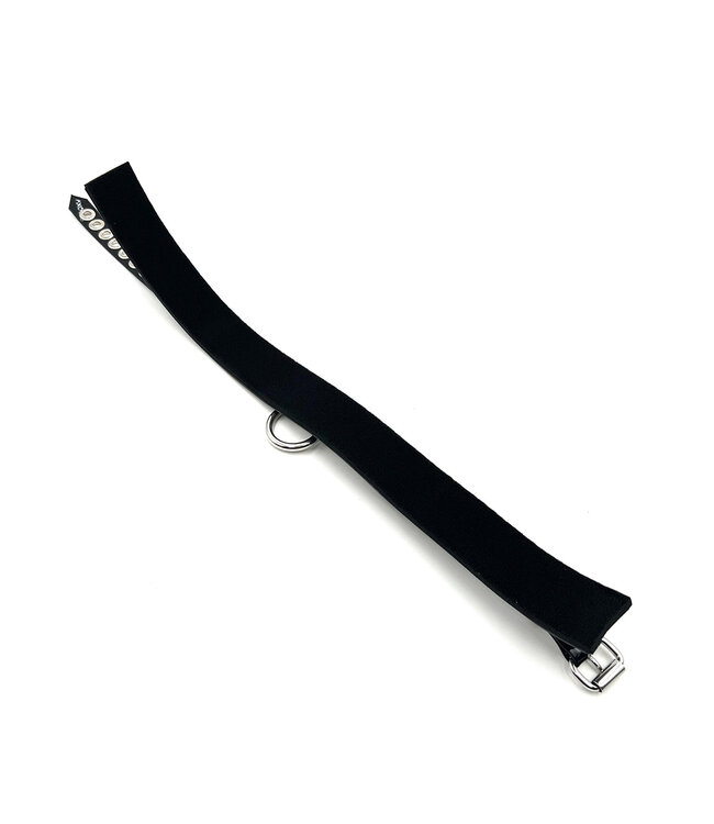 Lined PVC Bondage Collar
