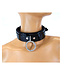 Classic Padded PVC Bondage Collar