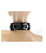 Classic Padded PVC Bondage Collar