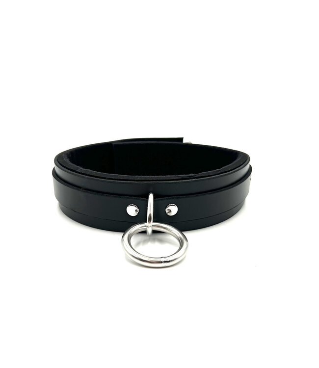 Locking Leather/Neoprene Collar