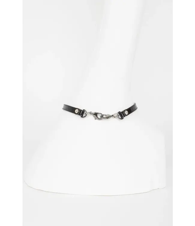 Kiss Skinny Collar | Glamour Kink