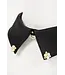 Noir Satin Collar & Leash | Luxury Kink