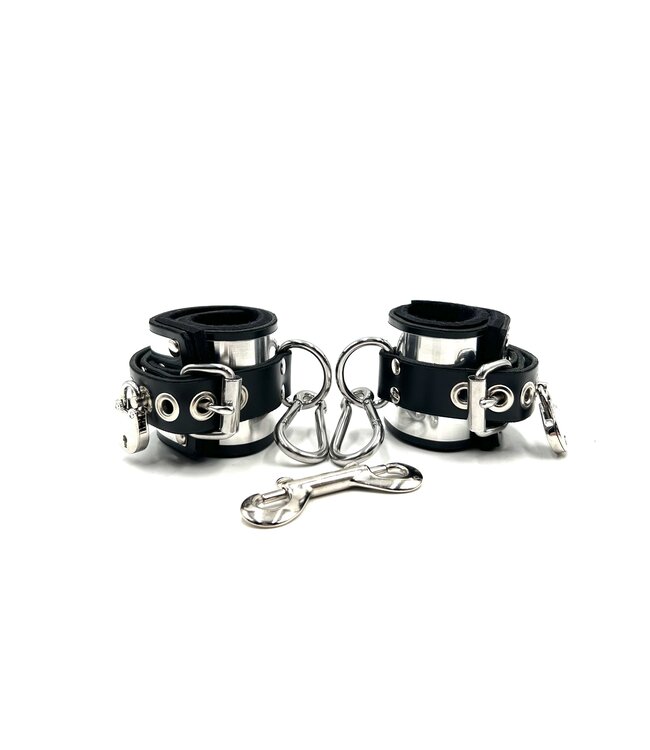 Metal Band Locking Cuffs