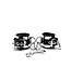 Metal Band Locking Cuffs