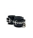 Locking Satin Lined Leather Ankle Bondage Cuffs