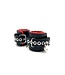Locking Satin Lined Leather Ankle Bondage Cuffs