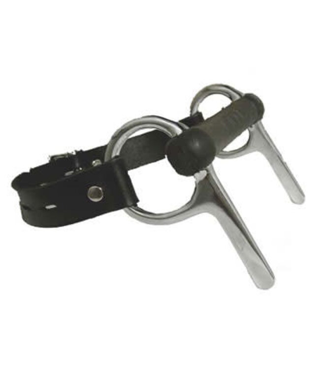 Pony mouth gag w/locking buckle