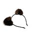 Mink Fur Cat Ears Headband