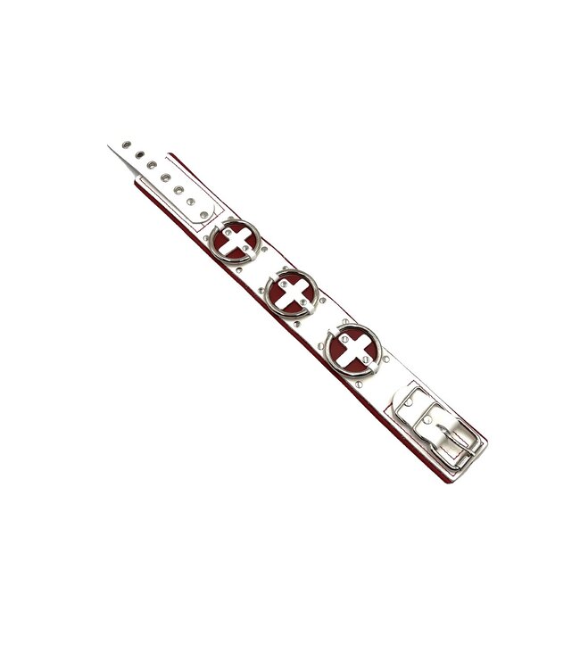 Red Cross  Nurse  Bondage Collar