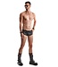 Men's Fetish black shorts with zipper