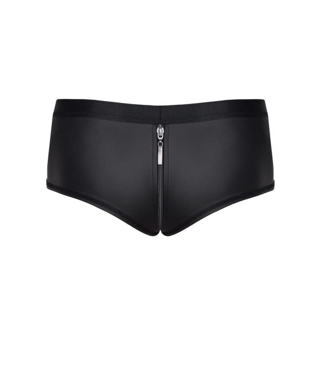 Men's Fetish black shorts with zipper