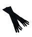 Opera  Sheer Black Gloves