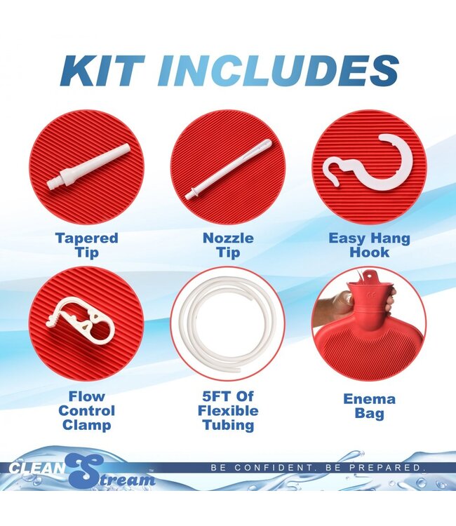 Clean Stream Bag System Enema | Cleansing Kit