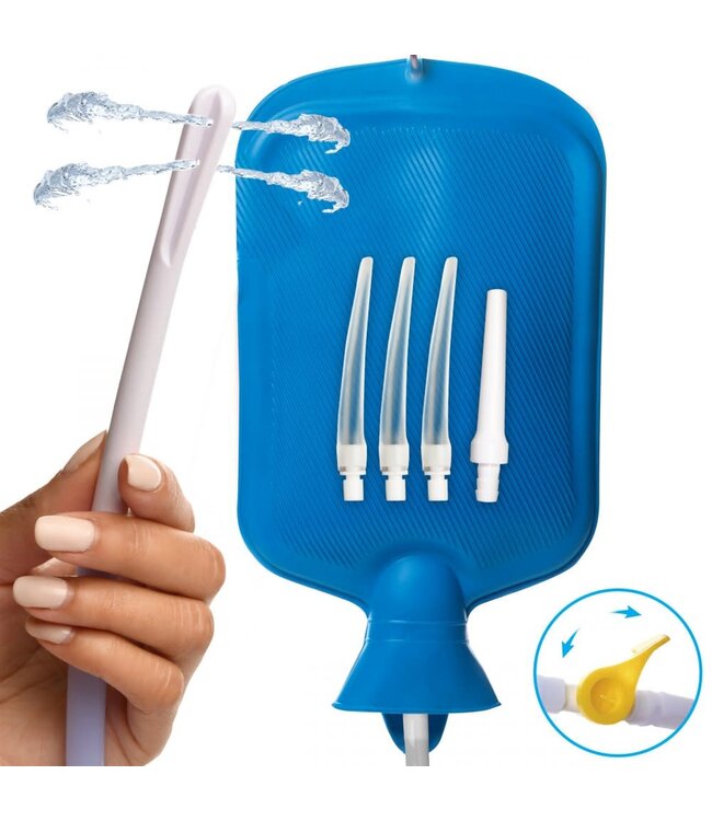Deluxe Shower Enema Kit with 5 Tips