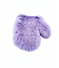 Leather and Rabbit Fur Spanking Mitt