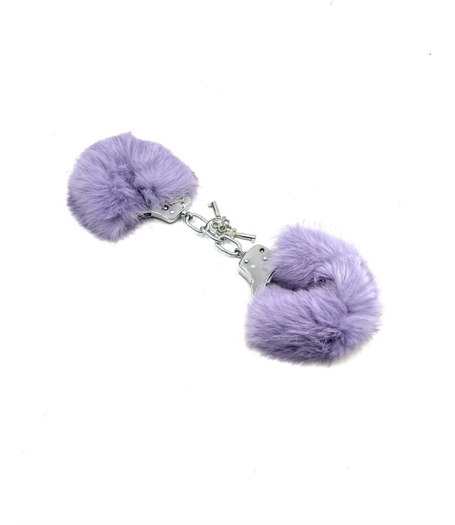 Rabbit Fur Handcuffs | BDSM Cuffs