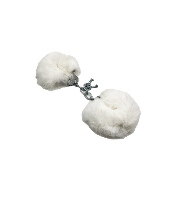 Rabbit Fur Handcuffs | BDSM Cuffs