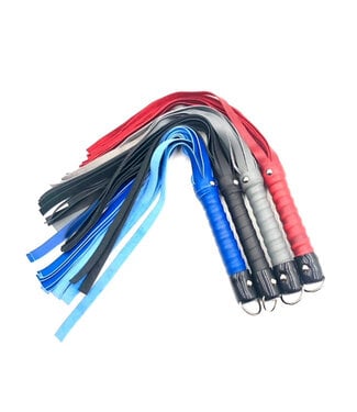 TOF INC Leather Flogger  with a D Ring