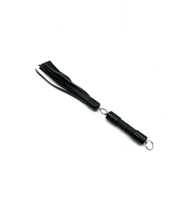 Leather Swivel Flogger for Impact Play