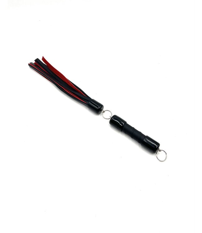 Leather Swivel Flogger for Impact Play