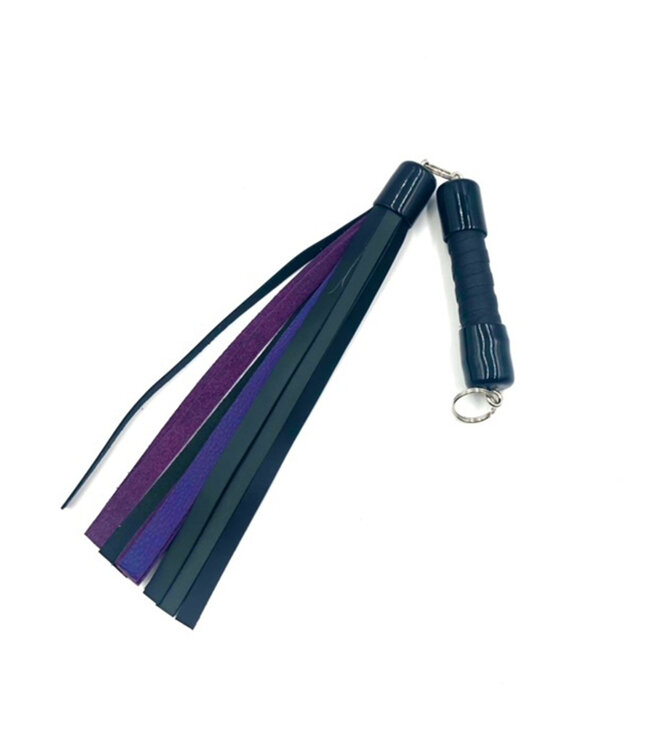 Leather Swivel Flogger for Impact Play