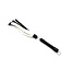 20 Inch Rabbit Fur And Leather Swivel Flogger