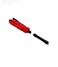 20 Inch Rabbit Fur And Leather Swivel Flogger