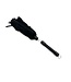 20 Inch Rabbit Fur And Leather Swivel Flogger