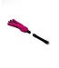 20 Inch Rabbit Fur And Leather Swivel Flogger