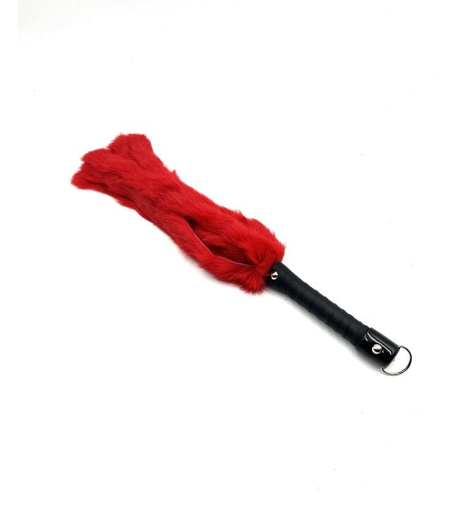 Rabbit fur BDSM Flogger