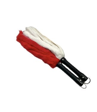TOF INC 20" Rabbit fur Flogger
