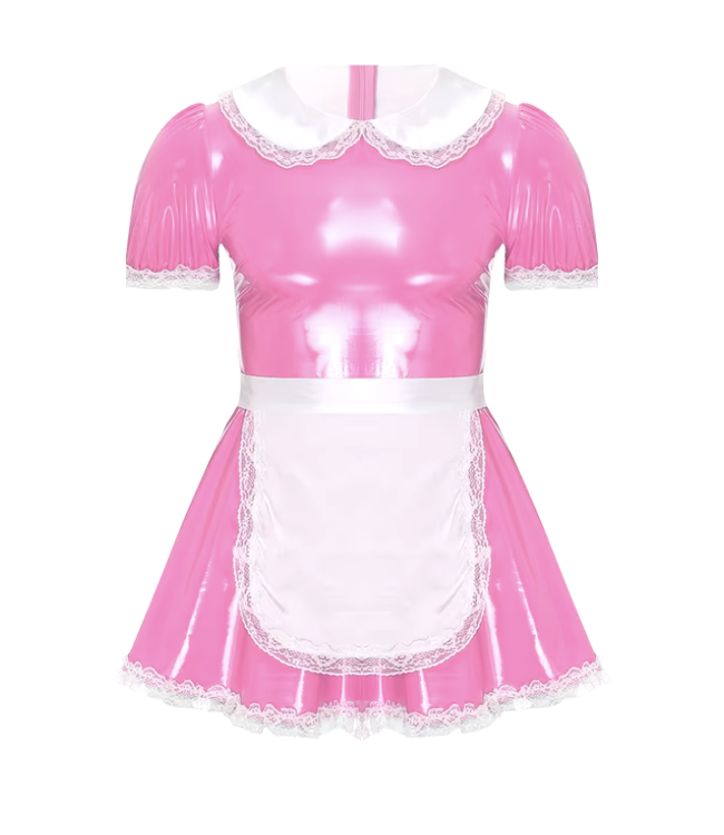 Sissy Maid Shiny Outfit