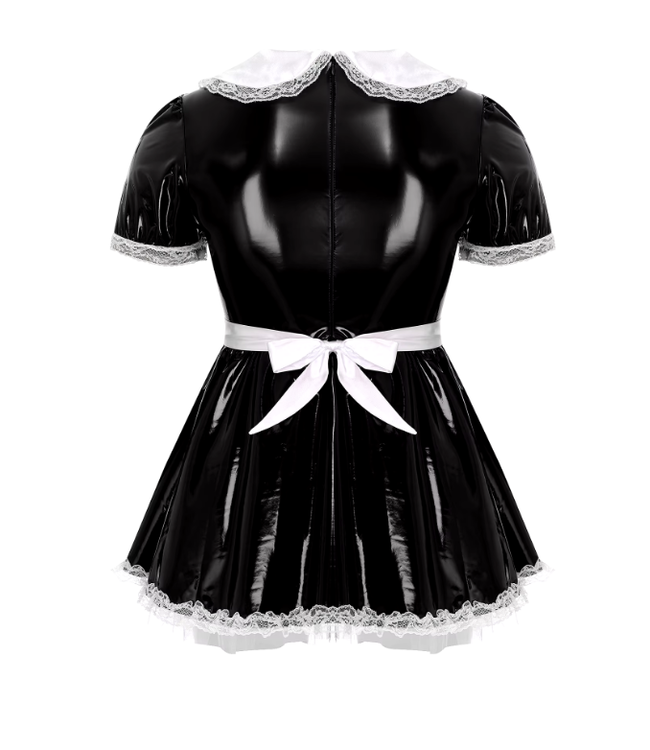 Sissy Maid Shiny Outfit