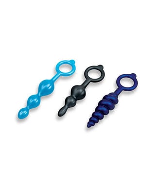 b-Vibe Beaded Butties Bundle 3-Piece Anal Plug Set b-Vibe Beaded Butties Bundle 3-Piece Anal Plug Set