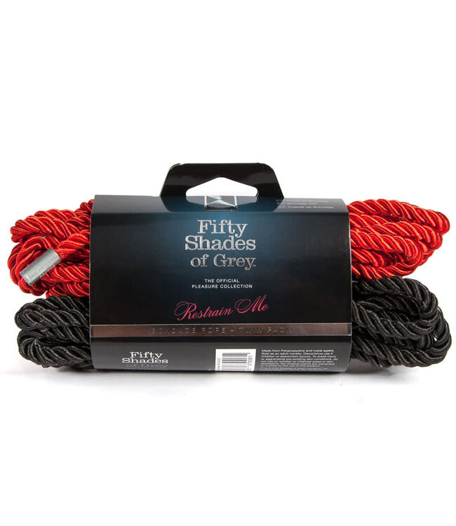 16' Silk Bondage Rope Twin Pack