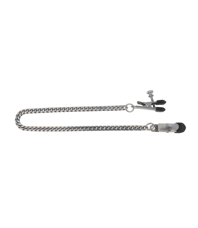 Adjustable Broad Tip Clamps - Jewel Chain