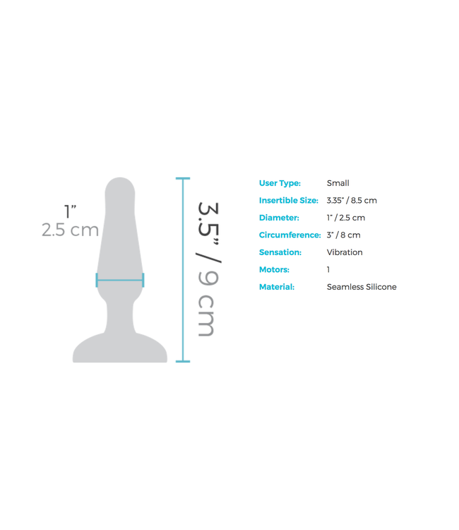 b-Vibe Novice Vibrating Anal Plug