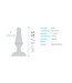 b-Vibe Novice Vibrating Anal Plug