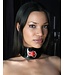 Firecracker Patent Leather Posture Collar