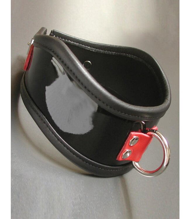 Firecracker Patent Leather Posture Collar