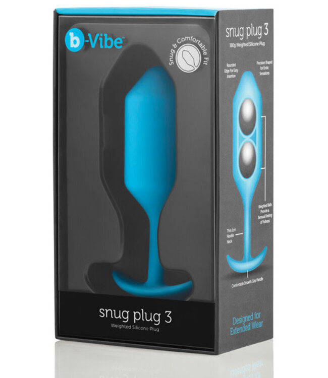 b-Vibe Anal Weighted Snug Plug 3