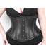 Faux Leather Steel Boned Corset