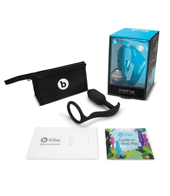 b-Vibe Snug & Tug Anal Plug & Cock Ring