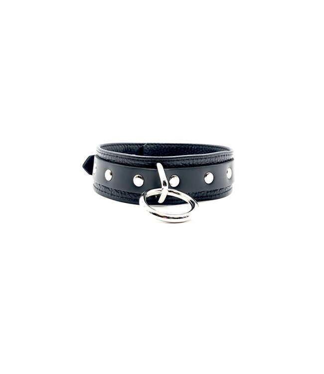 Black Leather Collar | Jaguar Collection By Aslan Leather