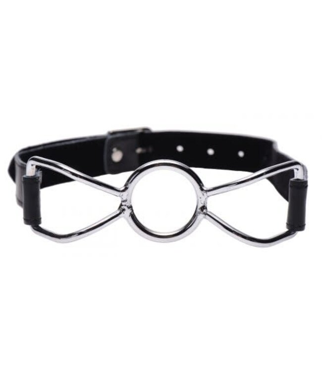 The Spider | Open Mouth Ring Gag in Black