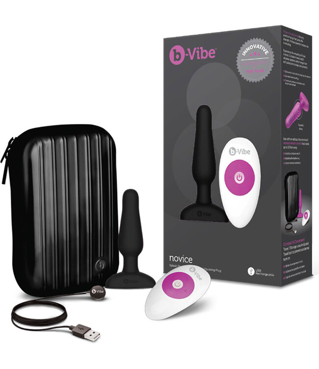 b-Vibe Novice Vibrating Anal Plug
