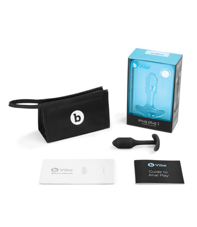 b-Vibe Anal Weighted Snug Plug 1 | Butt Plug