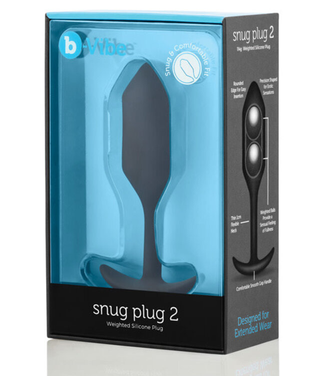 b-Vibe Weighted Anal Snug Plug 2 | Butt Plug